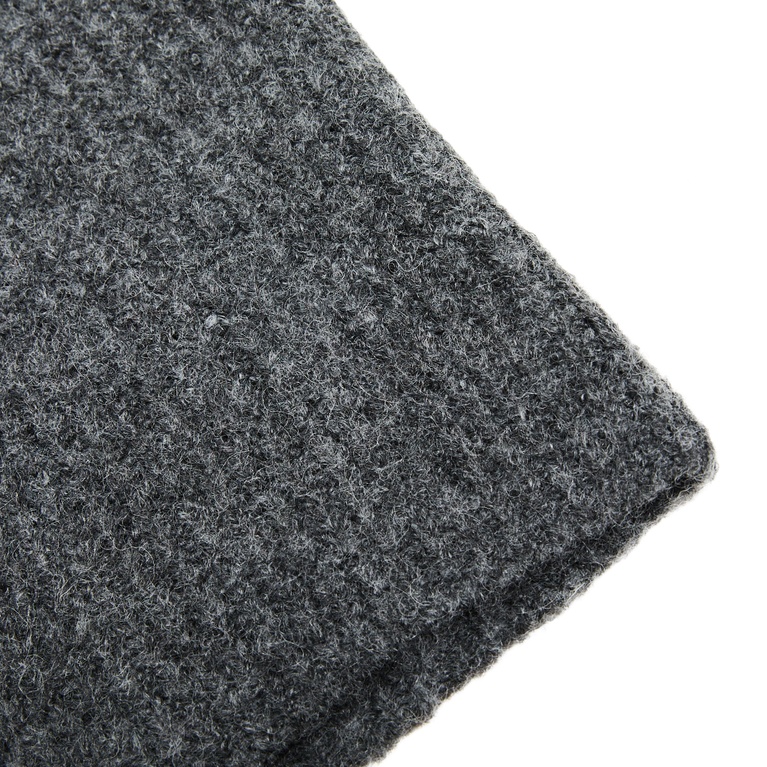 Ribbed balaclava "Kelly" Grey Melange